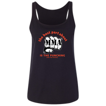 Load image into Gallery viewer, MMA TANK TOP LOGO funny PUNCHING AND KICKING UFC WOMENS