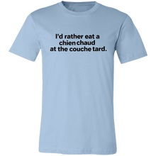 Load image into Gallery viewer, CHIEN CHAUD FRENCH HOT DOG T SHIRT