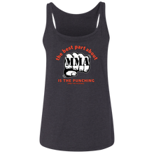 Load image into Gallery viewer, MMA TANK TOP LOGO funny PUNCHING AND KICKING UFC WOMENS