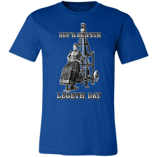 Load image into Gallery viewer, VICTORIAN WOMAN LEG DAY GYM T SHIRT