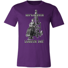 Load image into Gallery viewer, VICTORIAN WOMAN LEG DAY GYM T SHIRT