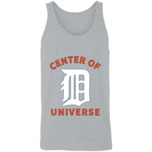 Load image into Gallery viewer, GREY CENTER OF THE UNIVERSE DETROIT TANK TOP