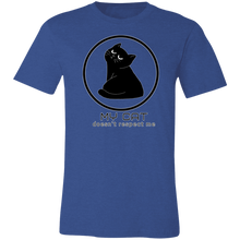 Load image into Gallery viewer, BLUE CAT DOESN'T RESPECT ME T SHIRT