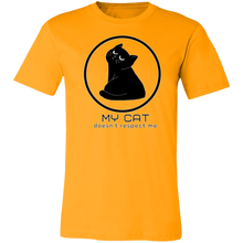 Load image into Gallery viewer, ORANGE CAT DOESN'T RESPECT ME T SHIRT