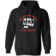 Load image into Gallery viewer, MMA HOODIE LOGO funny PUNCHING AND KICKING UFC WOMENS