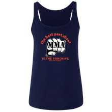 Load image into Gallery viewer, MMA TANK TOP LOGO funny PUNCHING AND KICKING UFC WOMENS