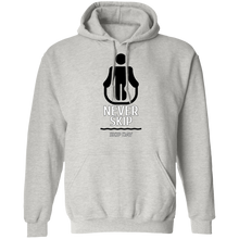 Load image into Gallery viewer, NEVER SKIP LEG DAY HOODIE funny parody SPOOF LOGO sweatshirt