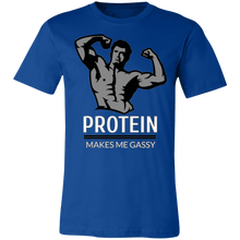 Load image into Gallery viewer, PROTEIN MAKES ME GASSY T SHIRT