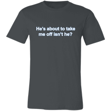 Load image into Gallery viewer, FUNNY GYM T SHIRT SCRIPT LOGO