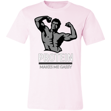 Load image into Gallery viewer, PROTEIN MAKES ME GASSY T SHIRT