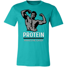 Load image into Gallery viewer, PROTEIN MAKES ME GASSY T SHIRT