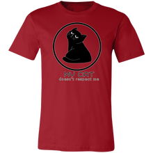 Load image into Gallery viewer, CATURDAY CAT DOESN'T RESPECT ME T SHIRT