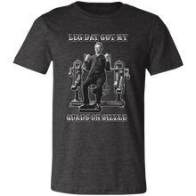 Load image into Gallery viewer, VICTORIAN MAN LEG DAY GYM T SHIRT