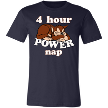 Load image into Gallery viewer, 4 HOUR POWER CAT NAP T SHIRT