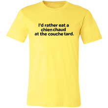 Load image into Gallery viewer, QUEBEC FRENCH HOT DOG T SHIRT