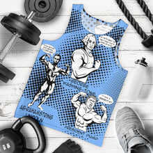 Load image into Gallery viewer, ALL OVER PRINT HISTORICAL PRESIDENTS GYM SHIRT tank top