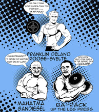 Load image into Gallery viewer, PRESIDENTS ALL OVER PRINT HISTORICAL BODYBUILDER TANK TOP