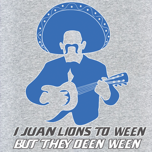 DETROIT LIONS FUNNY FAN SHIRT MARIACHI MAN