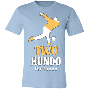 BABY BLUE BOWLING T SHIRT