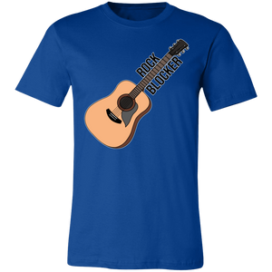 ROCK BLOCKER ACOUSTIC GUITAR T SHIRT