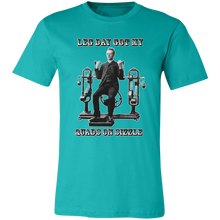 Load image into Gallery viewer, VICTORIAN MAN LEG DAY GYM T SHIRT
