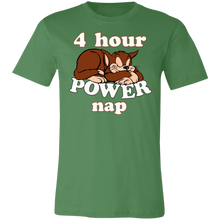 Load image into Gallery viewer, CUTE FOUR HOUR POWER CAT NAP T SHIRT
