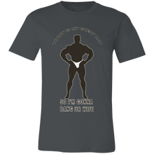 Load image into Gallery viewer, TODAY IS MY CHEAT DAY BODYBUILDER T SHIRT
