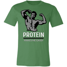 Load image into Gallery viewer, PROTEIN MAKES ME GASSY T SHIRT
