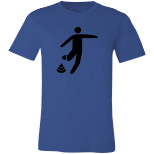 POO EMOJI STICK MAN T SHIRT