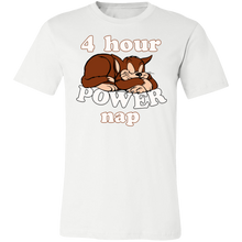 Load image into Gallery viewer, FOUR HOUR POWER CAT NAP T SHIRT
