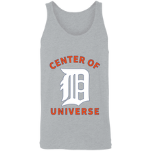 Load image into Gallery viewer, GREY CENTER OF THE UNIVERSE DETROIT TANK TOP
