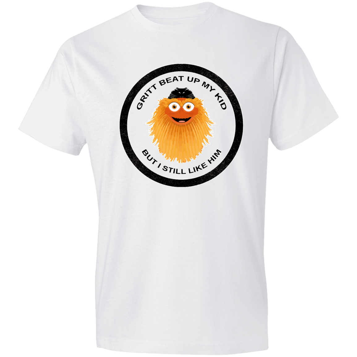 FUNNY GRITTY MASCOT T SHIRT 