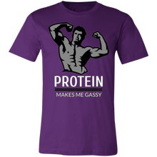 Load image into Gallery viewer, PROTEIN MAKES ME GASSY T SHIRT
