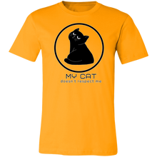 Load image into Gallery viewer, ORANGE CAT DOESN&#39;T RESPECT ME T SHIRT
