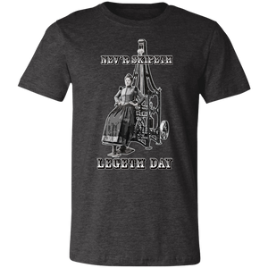 VICTORIAN WOMAN LEG DAY GYM T SHIRT