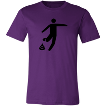 Load image into Gallery viewer, PURPLE STICK MAN poop T SHIRT
