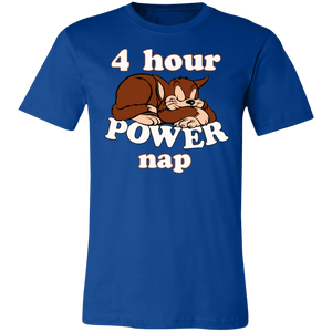 CUDDLY FOUR HOUR POWER CAT NAP T SHIRT