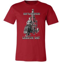 Load image into Gallery viewer, VICTORIAN WOMAN LEG DAY GYM T SHIRT
