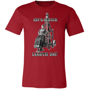 VICTORIAN WOMAN LEG DAY GYM T SHIRT