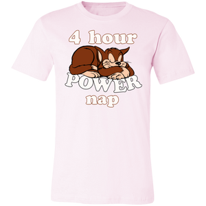 PINK FOUR HOUR POWER CAT NAP T SHIRT