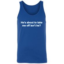 Load image into Gallery viewer, FUNNY GYM ROYAL BLUE TANK TOP SHIRT

