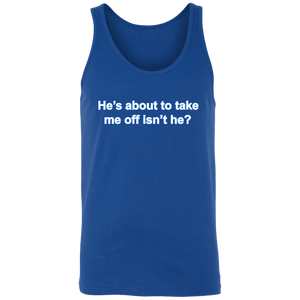 FUNNY GYM ROYAL BLUE TANK TOP SHIRT