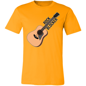 ROCK BLOCKER ACOUSTIC GUITAR T SHIRT