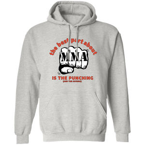 MMA HOODIE LOGO funny PUNCHING AND KICKING UFC WOMENS