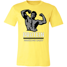 Load image into Gallery viewer, PROTEIN MAKES ME GASSY T SHIRT
