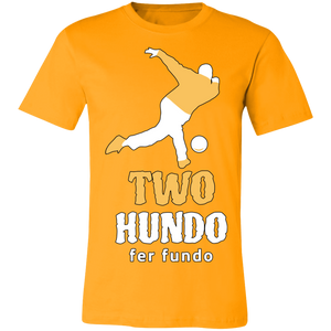 ORANGE BOWLING T SHIRT