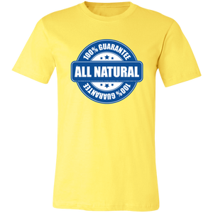 YELLOW NATTY STEROID TANK T SHIRT LOGO