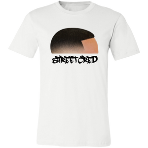 STREET CRED FUNNY LOGO T SHIRT HAIR CUT