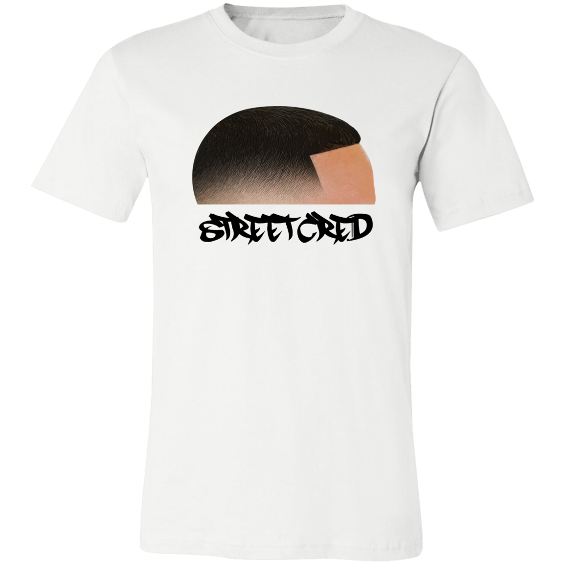 STREET CRED FUNNY LOGO T SHIRT HAIR CUT