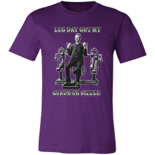 Load image into Gallery viewer, VICTORIAN MAN LEG DAY GYM T SHIRT
